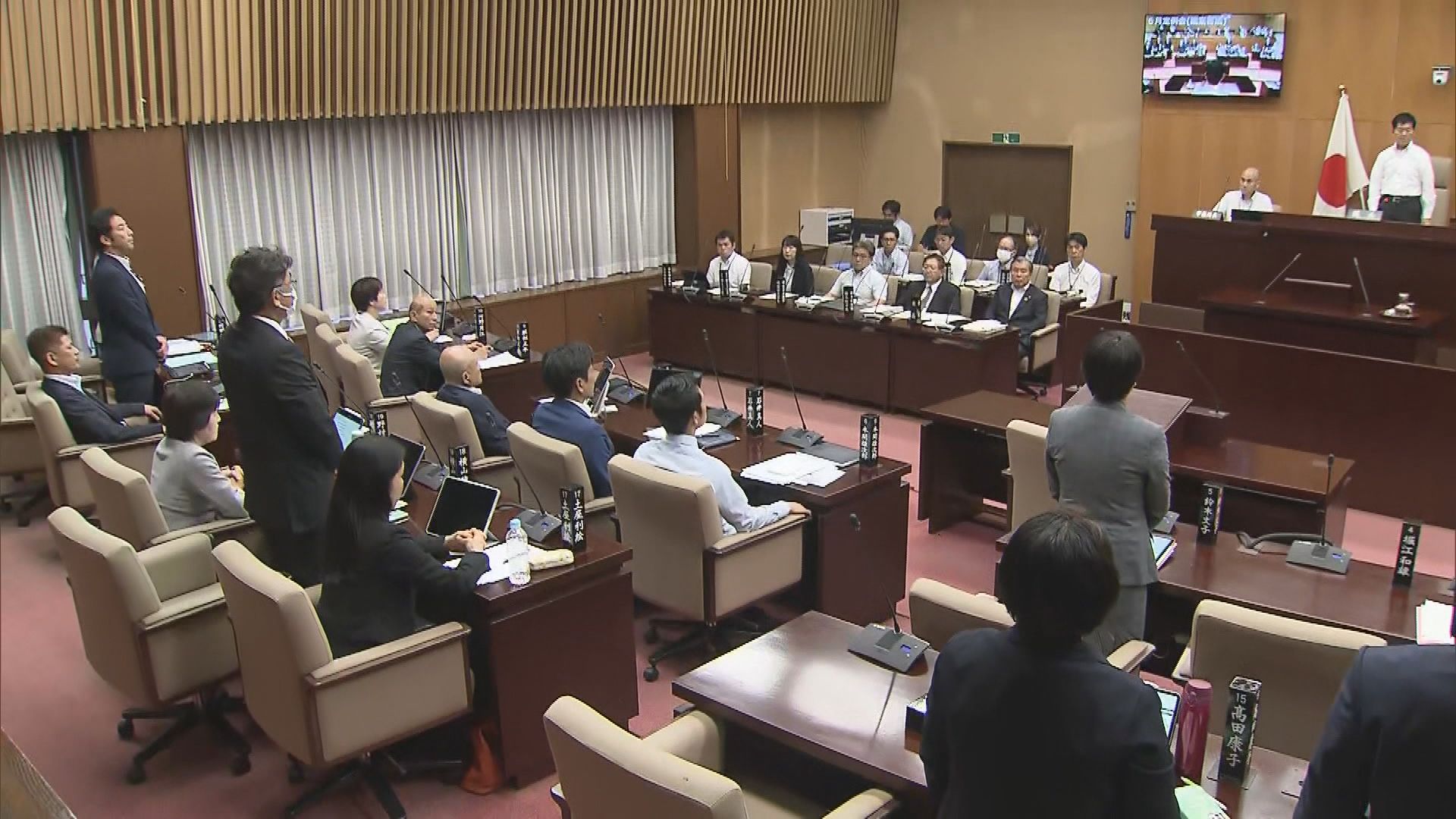 【速報】市役所移転条例案が否決　静岡・三島市
