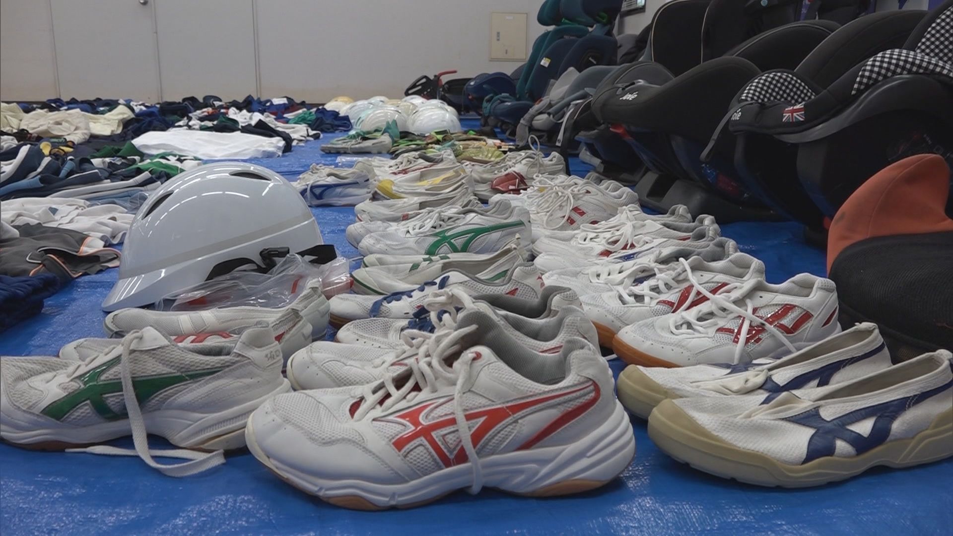 「体操服を着たかった」…自宅から上履きやヘルメットなど数百点押収 27歳の男を窃盗容疑で逮捕 静岡・藤枝警察署
