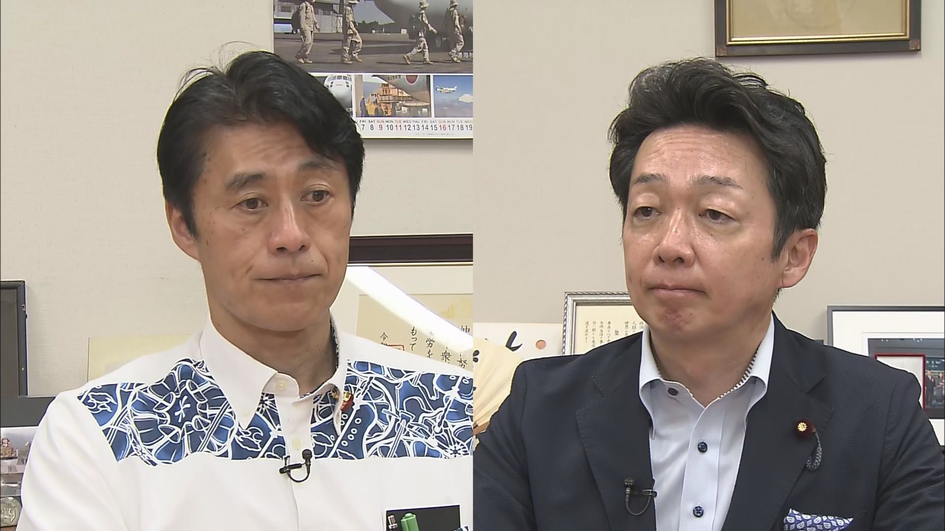立憲・源馬氏、自民・細野氏に聞く「内閣不信任案提出見送り」「参院選の争点」　静岡・鈴木知事は与野党に『注文』