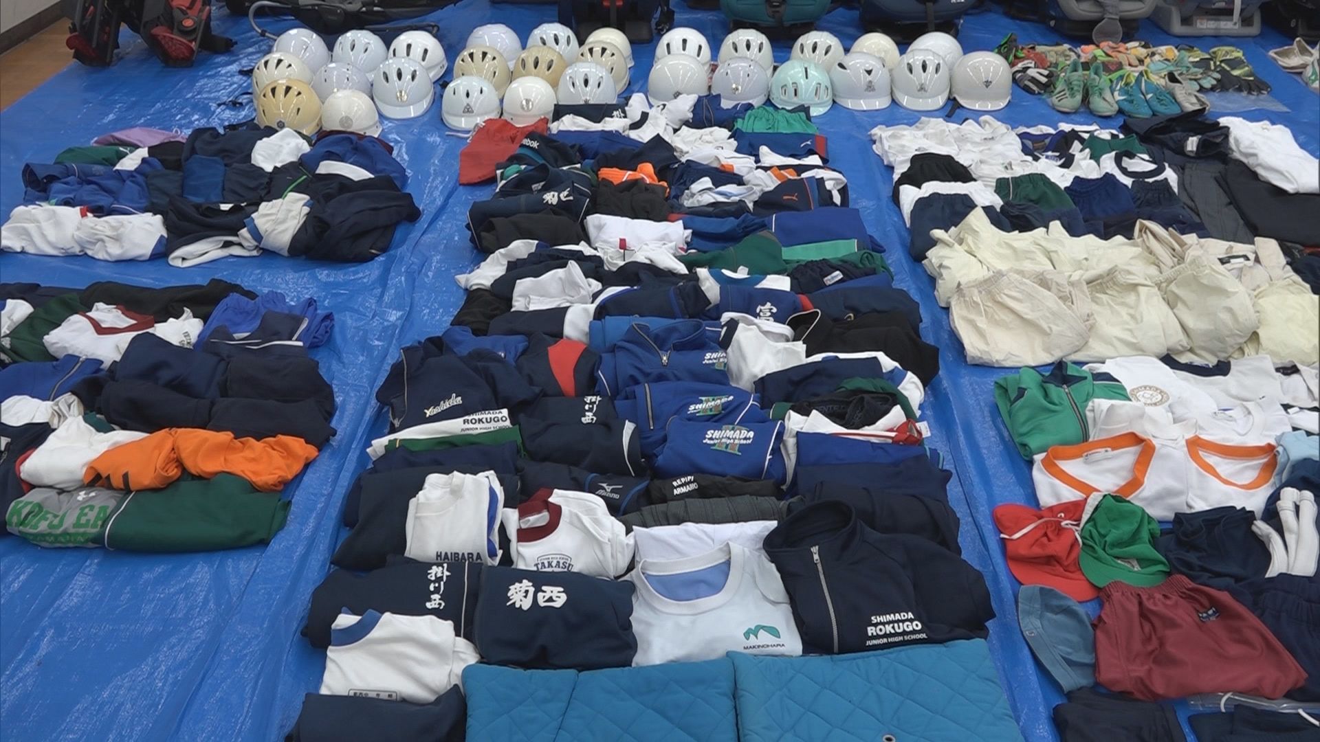 「体操服を着たかった」…自宅から上履きやヘルメットなど数百点押収 27歳の男を窃盗容疑で逮捕 静岡・藤枝警察署