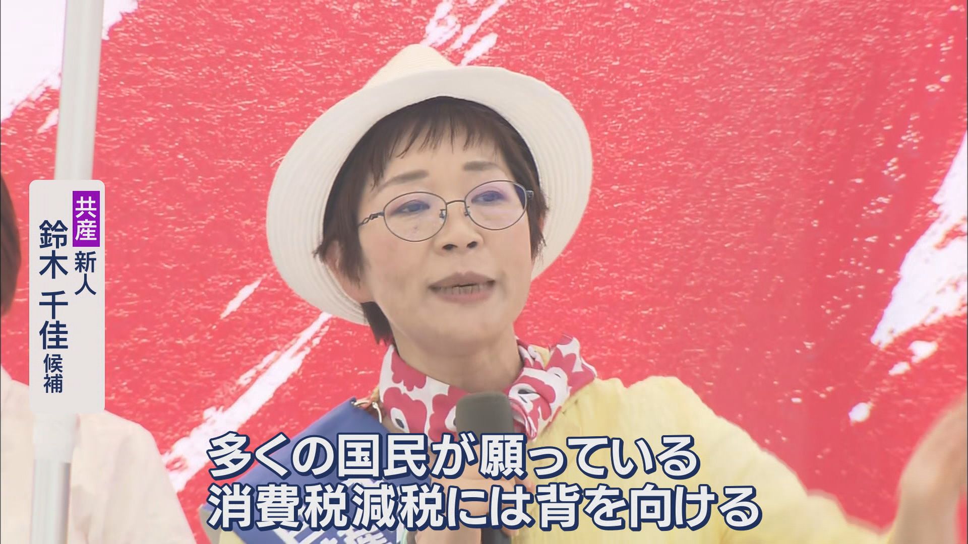 参院選静岡選挙区 2議席を7候補が争う 選挙戦初めての週末は