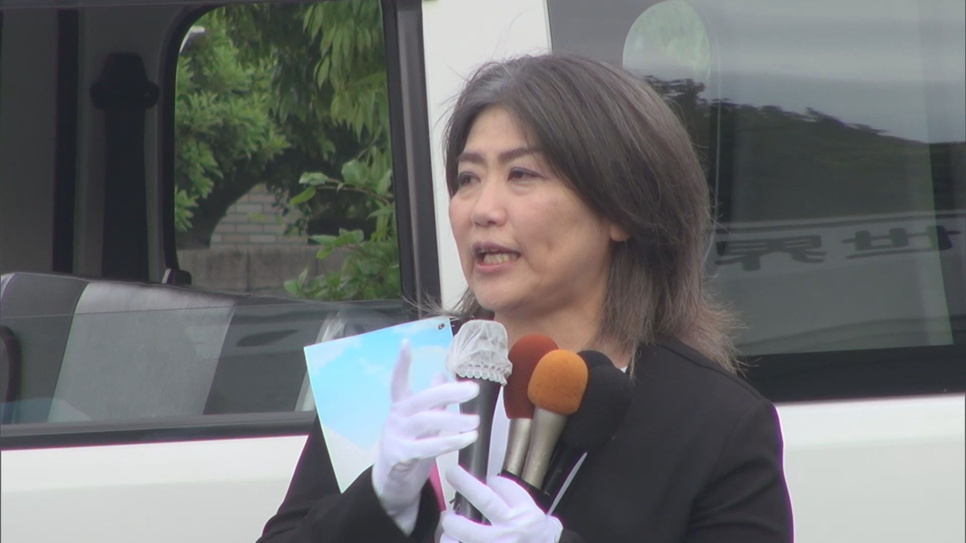 現職を破り当選した田久保市長