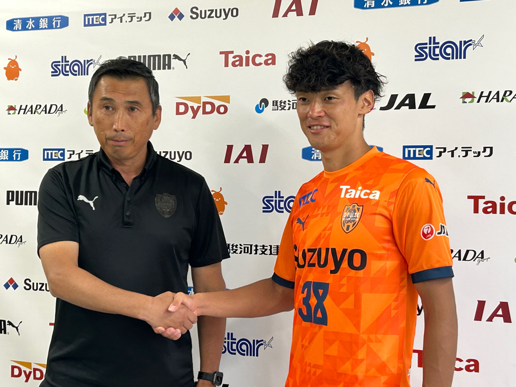 J1清水に電撃加入のFW髙橋利樹「出た試合全部で点を取る気持ちで」8月6日天皇杯4回戦広島戦から出場へ