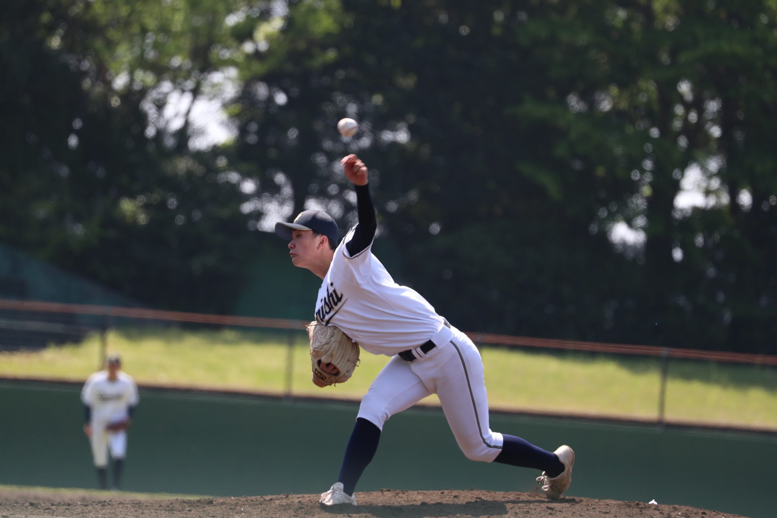 フォームが美しい杉本迅（御殿場西）