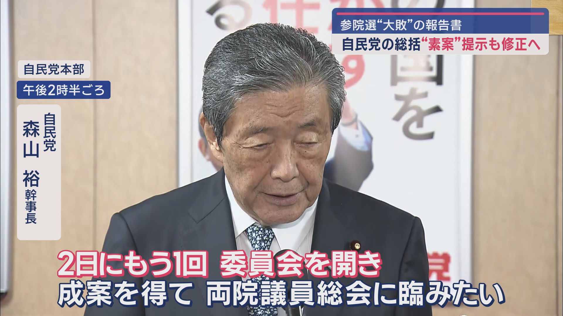参院選の総括を取りまとめている自民党 県民生活にも影響するガソリン減税は?