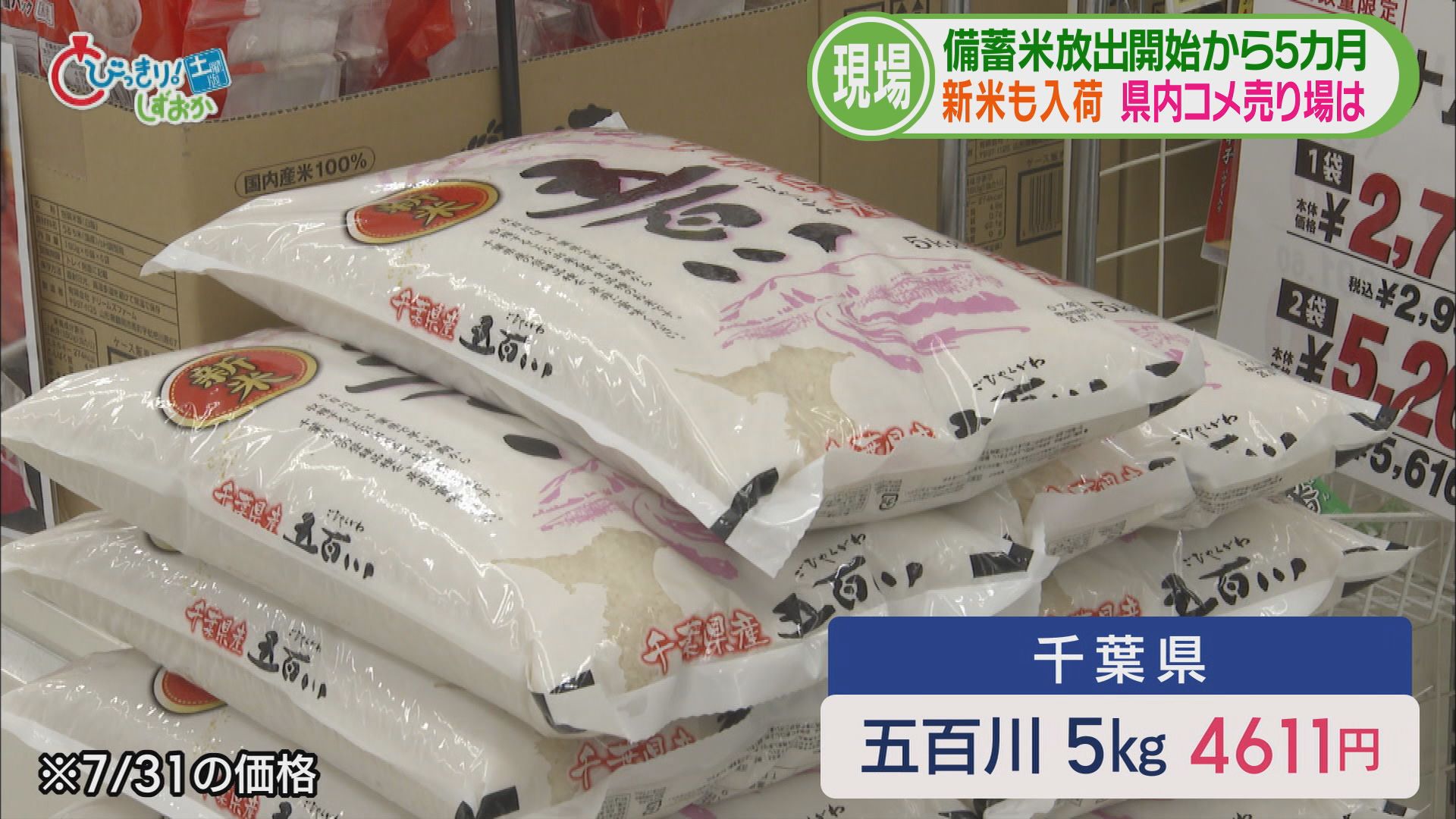 スーパー「最初安かった輸入米が上がってる」 飲食店「値上げしないと生活できない」 今年の静岡コメ事情①