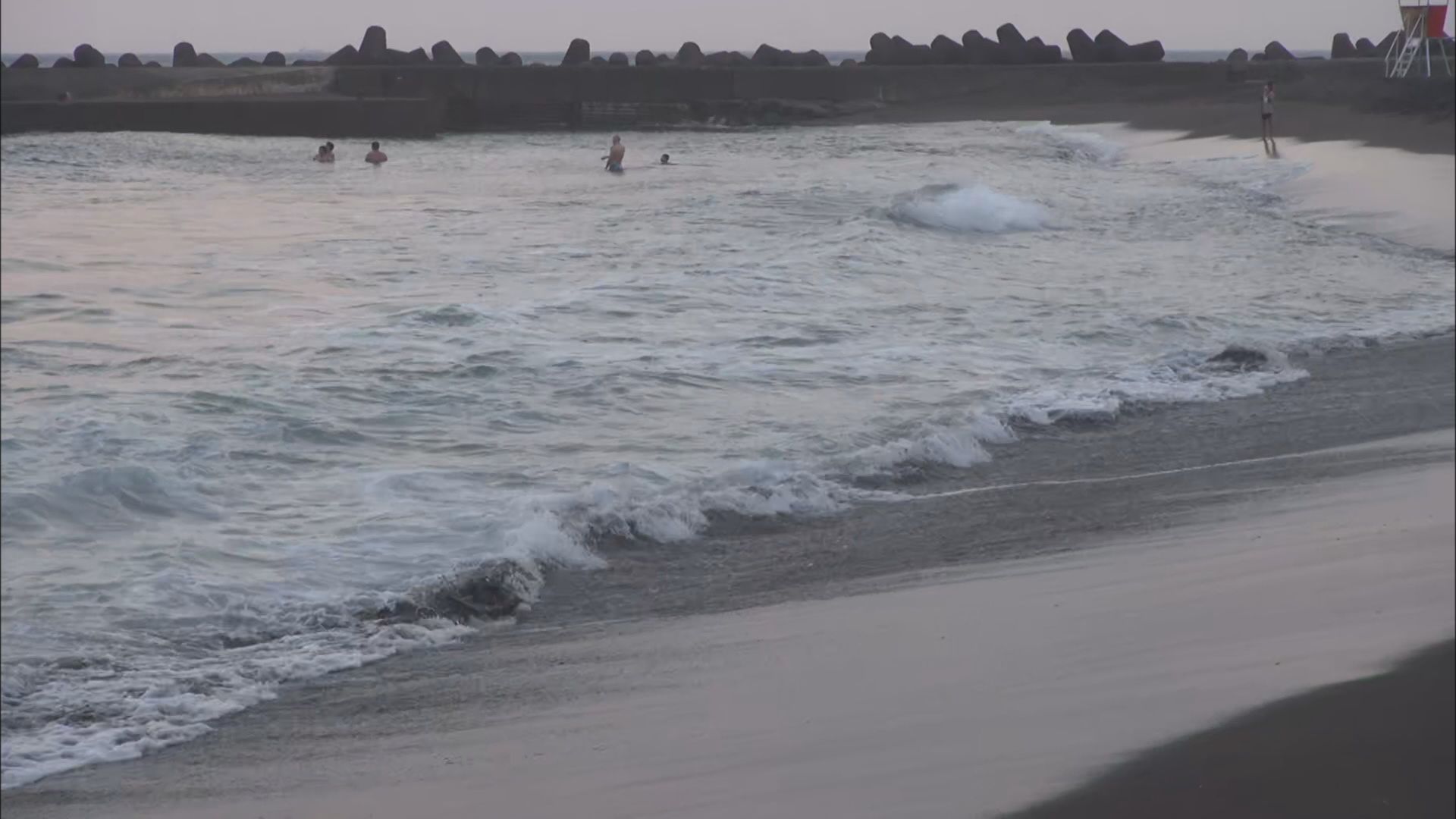 東伊豆町の海水浴場