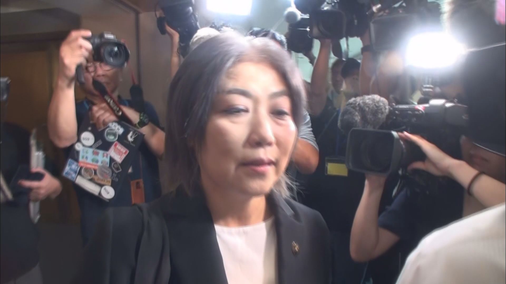 市議会閉会直後の田久保市長 1日