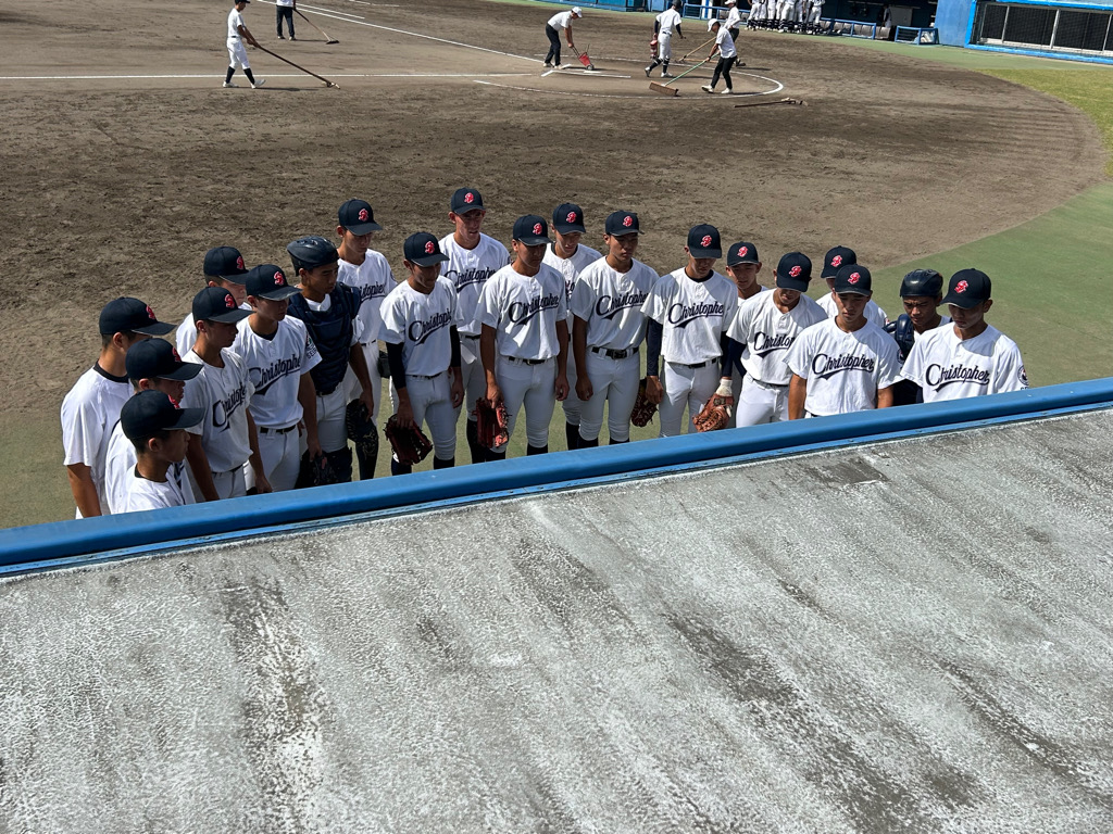 高校野球秋の静岡県大会　聖隷クリストファーVS常葉大菊川