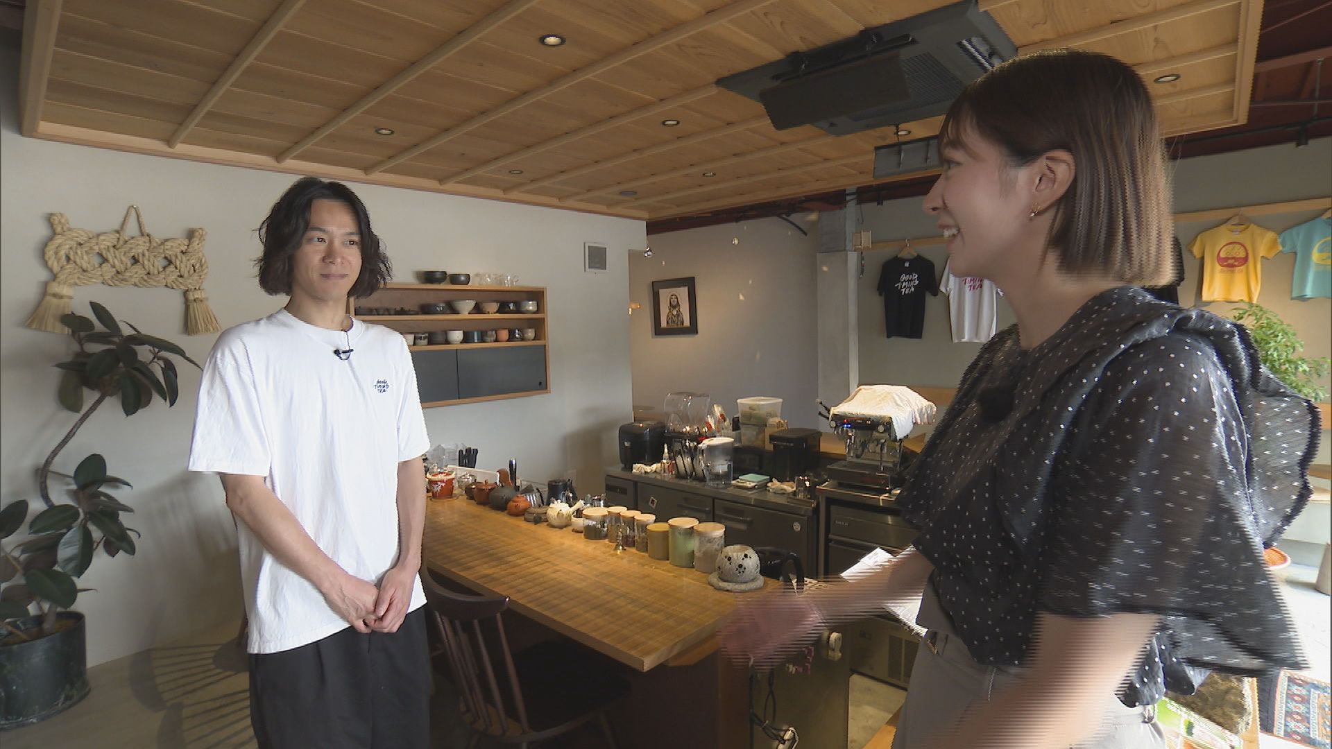 和田健さん(左)