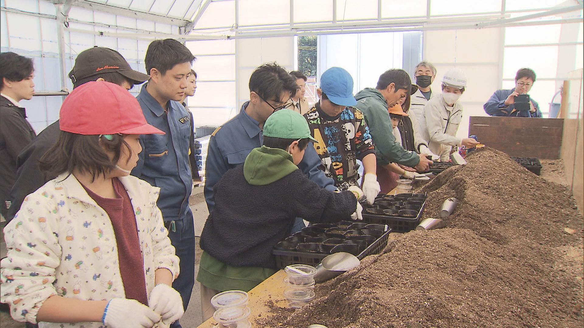 【リニア】3年前始まった「残土置き場の緑化計画」…必要な苗は9万本　地元の小学生が種まき　静岡市・井川小学校