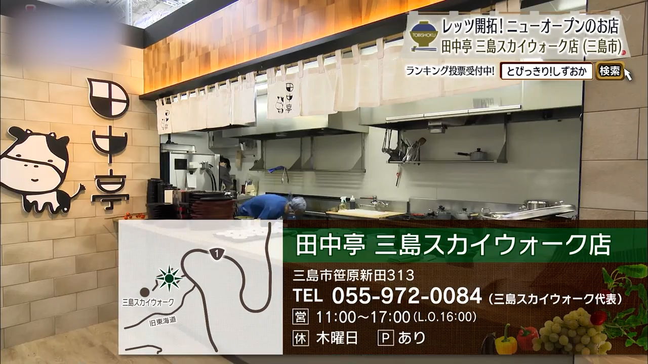 三島スカイウォークに降臨！肉汁を〝飲む〟ハンバーグの真髄「田中亭」