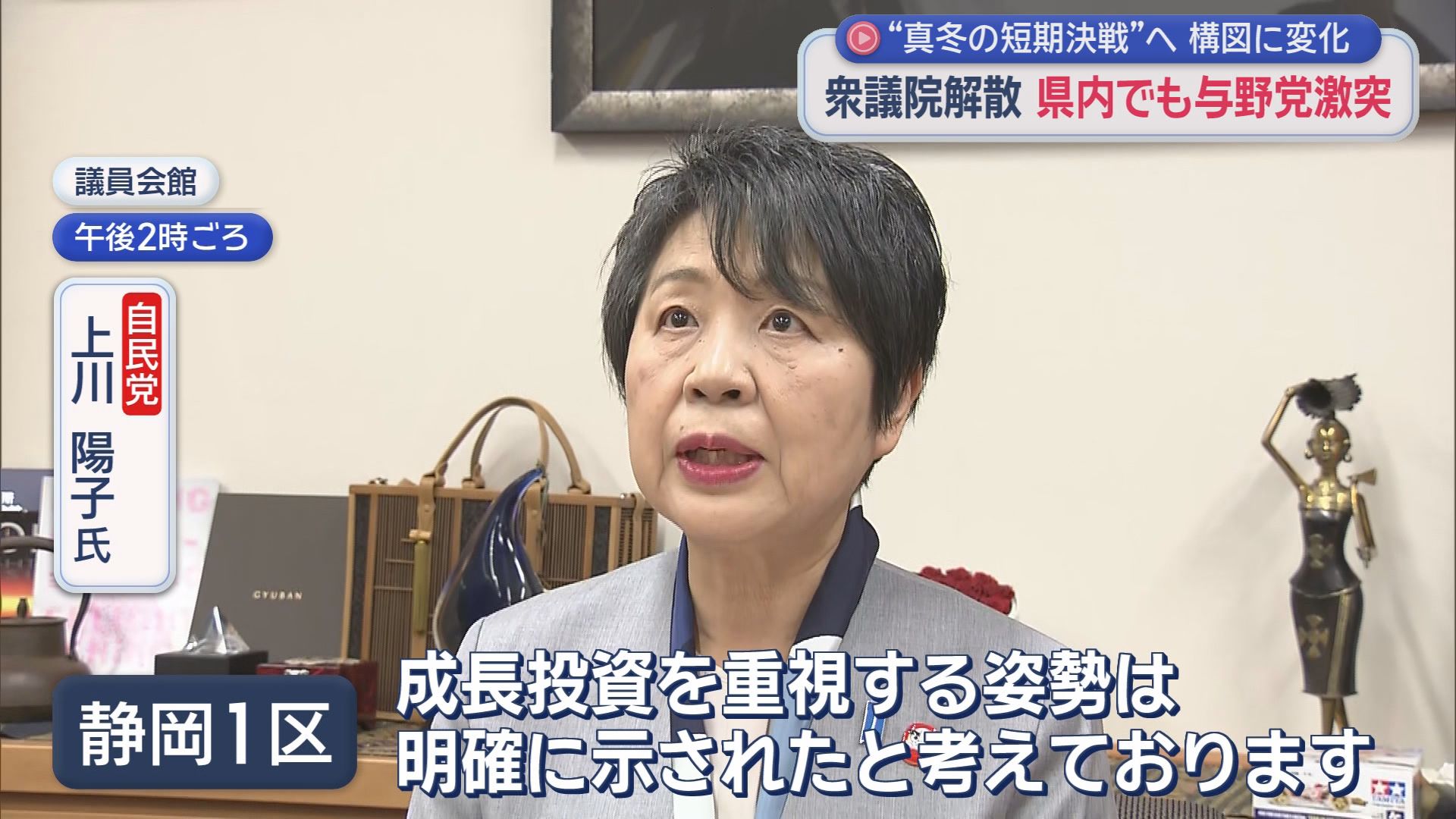 自民党　上川陽子氏