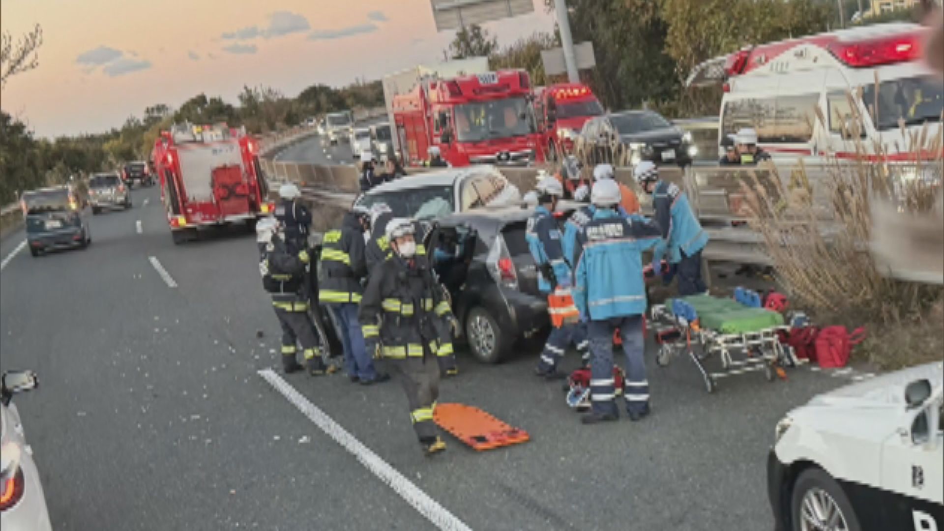 事件現場：浜松市　２０２４年１２月　（視聴者提供）　