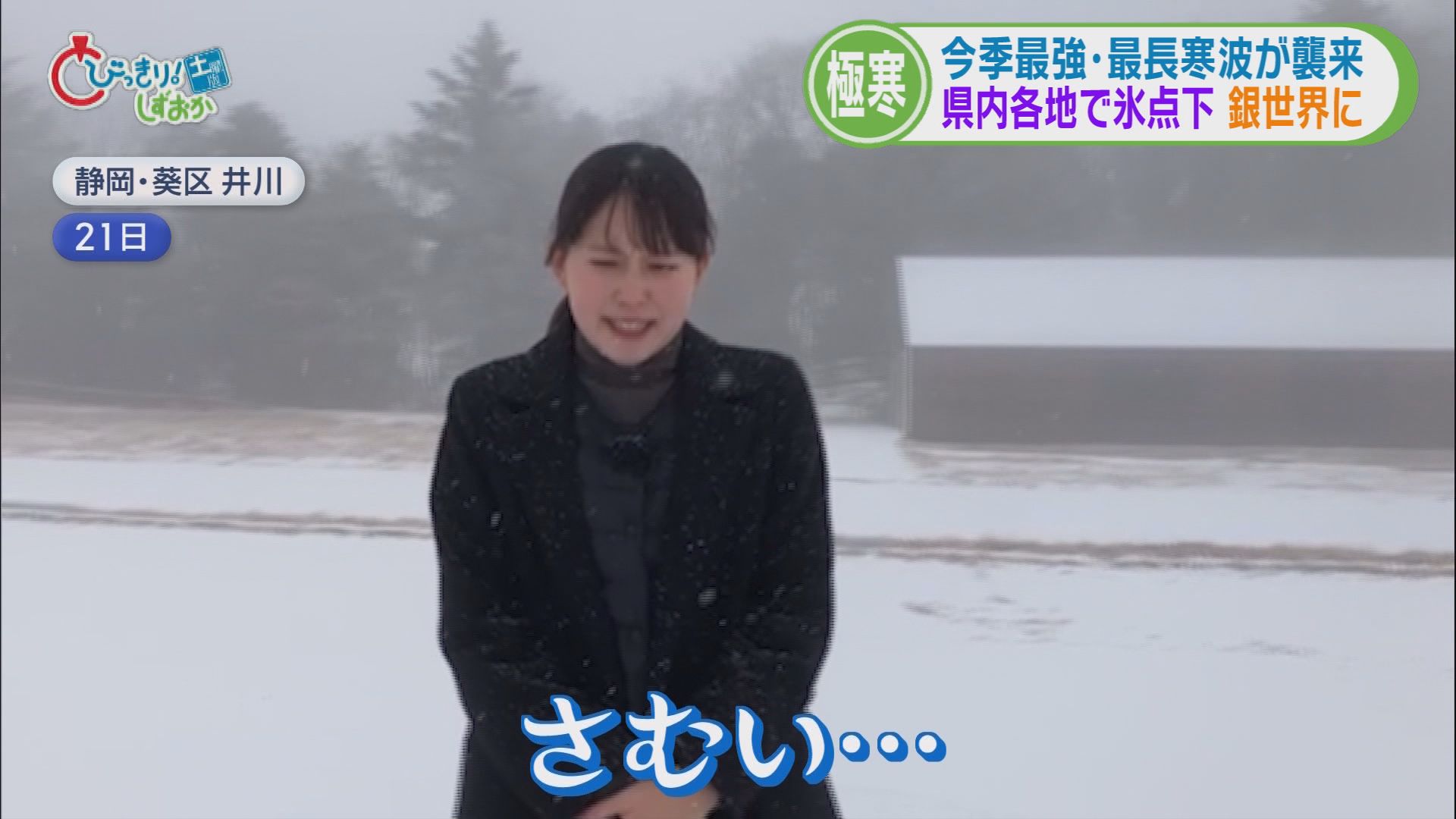 田久保前市長に『出頭要請』　黒のコートが真っ白に!?　回したタオルはカチカチ…静岡を襲った“極寒”　ANAが静岡空港から“事実上の撤退”　/5分でわかる今週の静岡