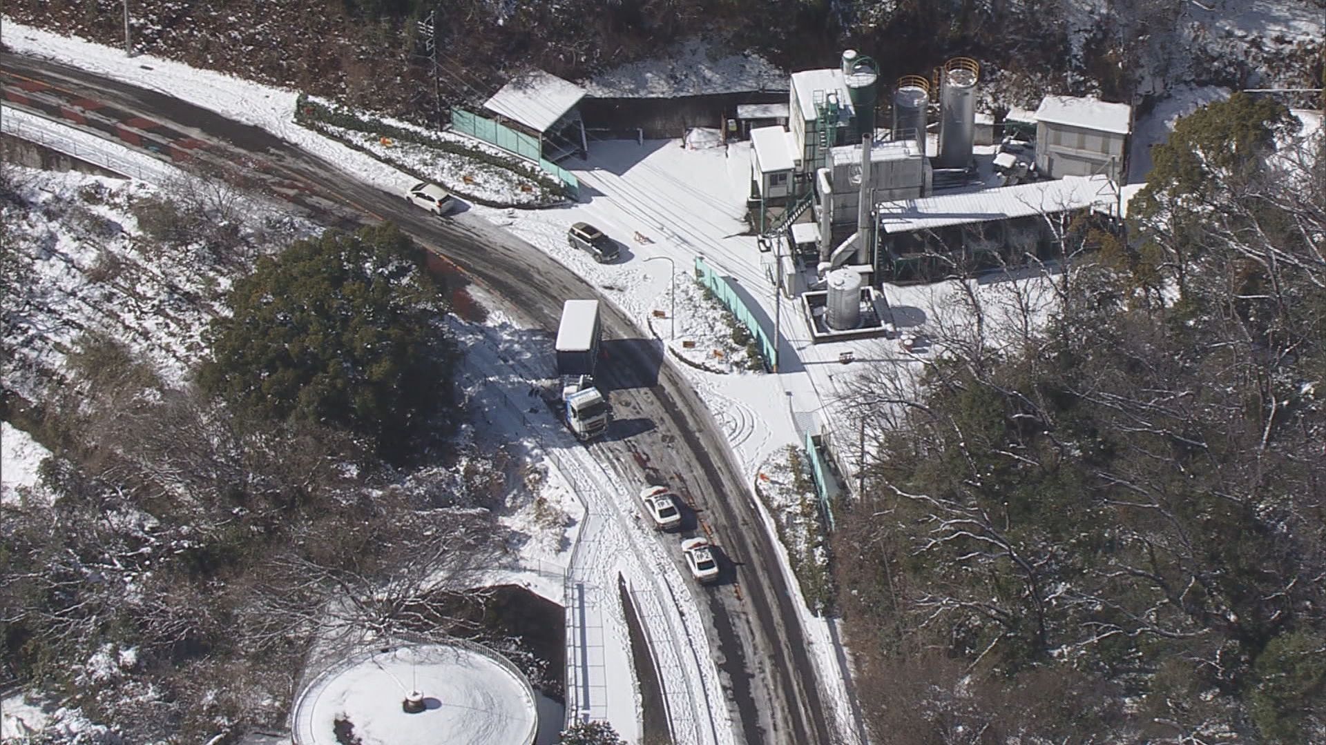 ４２年ぶりの大雪に見舞われた静岡・伊東市　杉本憲也市長が鈴木康友知事に伊豆半島の防災対策強化を要望