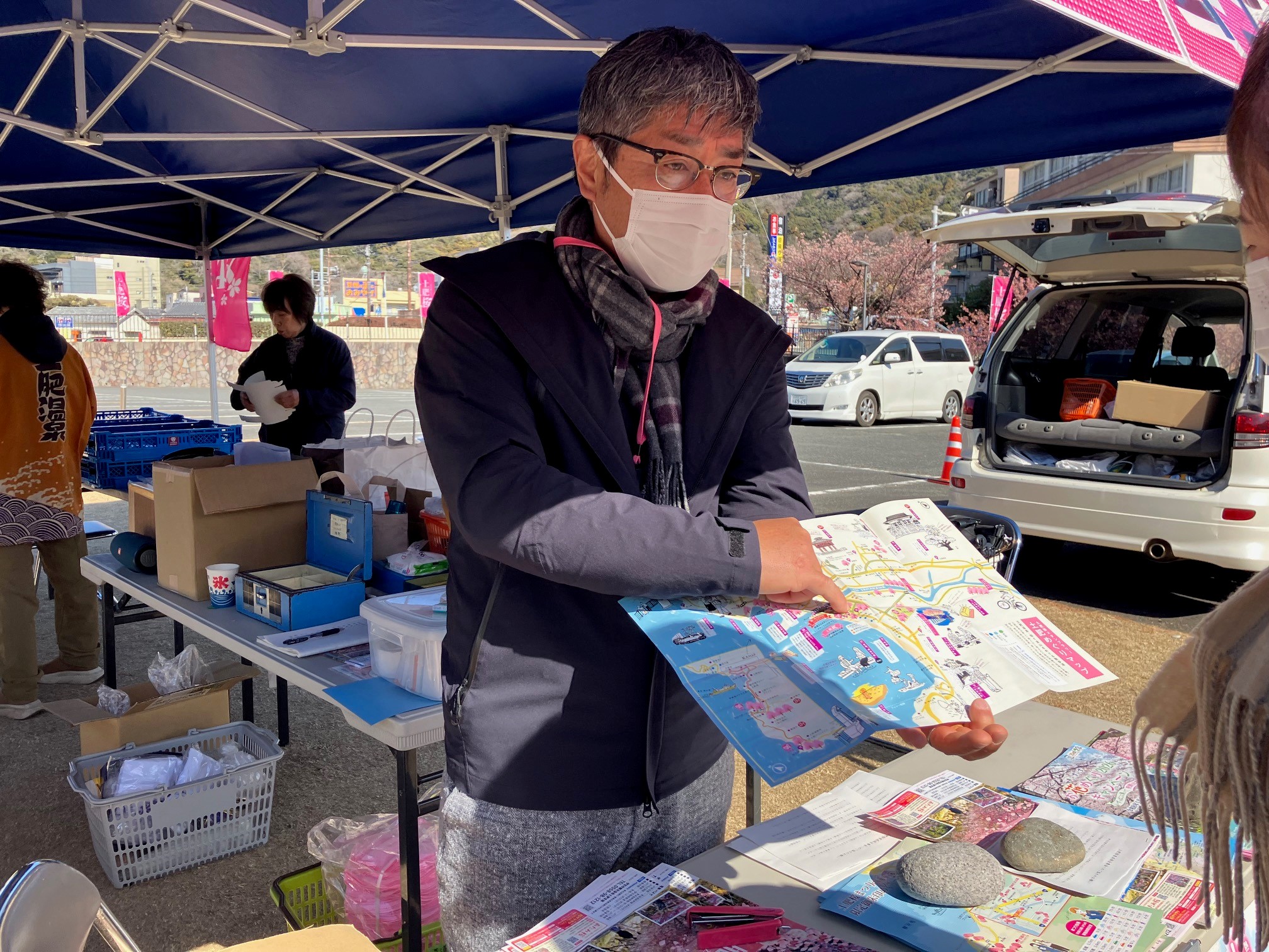 伊豆市観光協会土肥支部　山田伸次事務局長