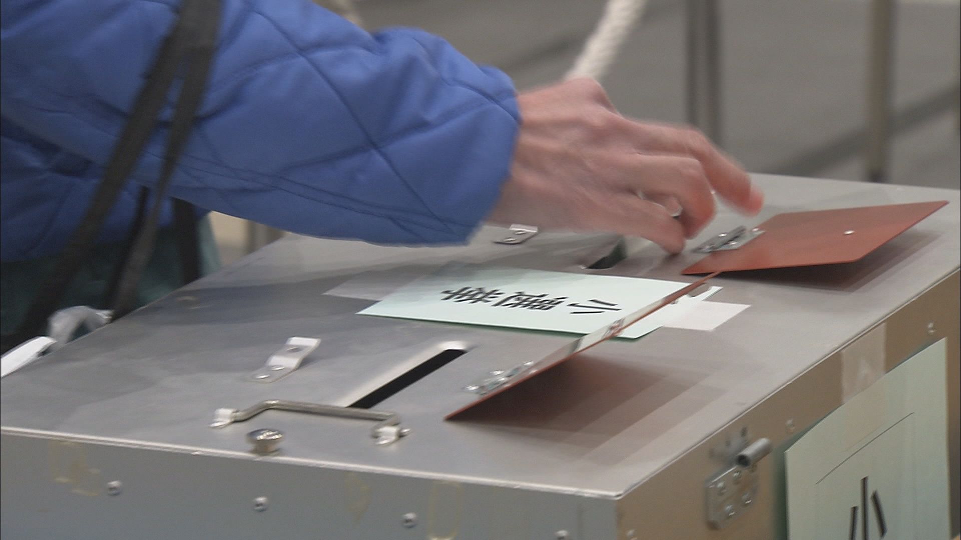 期日前投票　（静岡市役所　１月２８日）