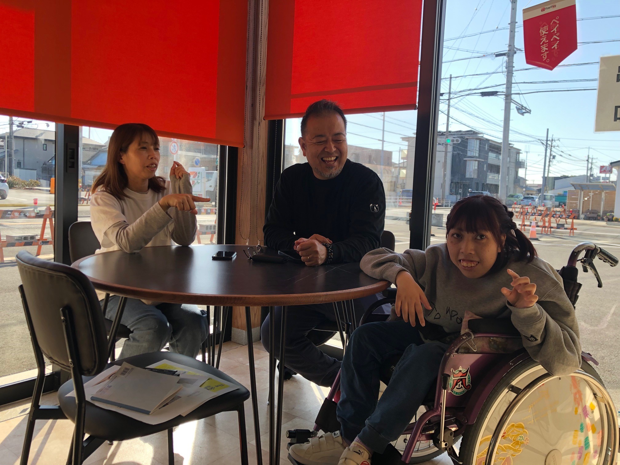 ご両親とTomokaさん