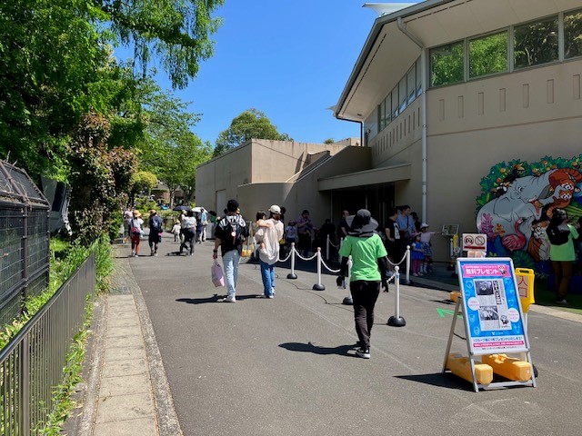 来園者は前年より減った
