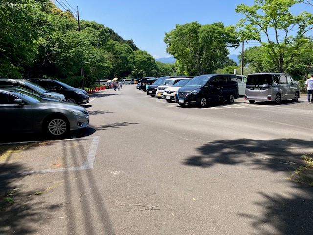 去年のGWの駐車場は完全予約制