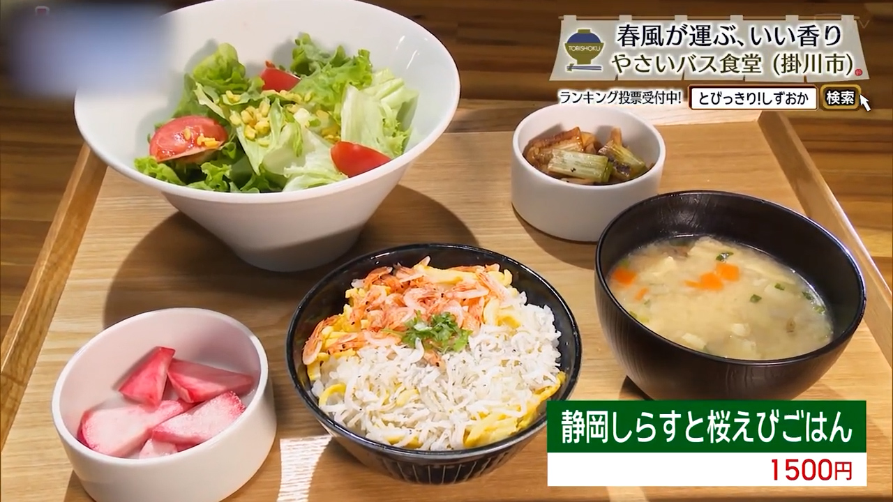 静岡しらすと桜えびごはん（1500円）