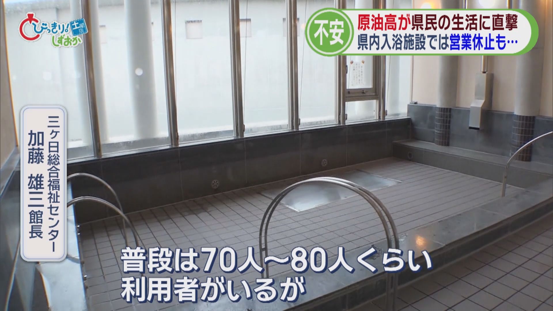 原油高の影響さまざまに　クリーニング店「ハンガーやビニールも心配」　入浴施設は休業　シラス漁は共同で　静岡