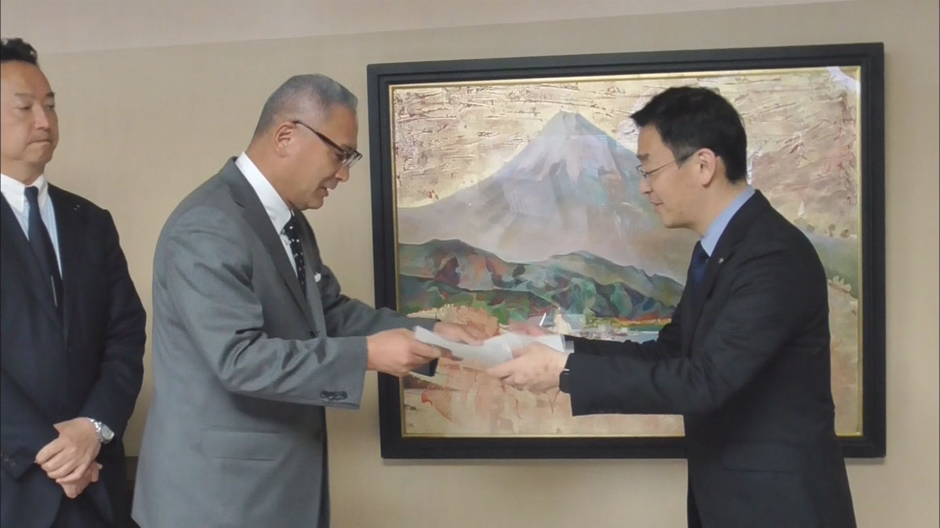 リニア対話完了でも「おしまいではなくここから継続する案件だ」県第２会派が総括など求め申し入れ　静岡県議会