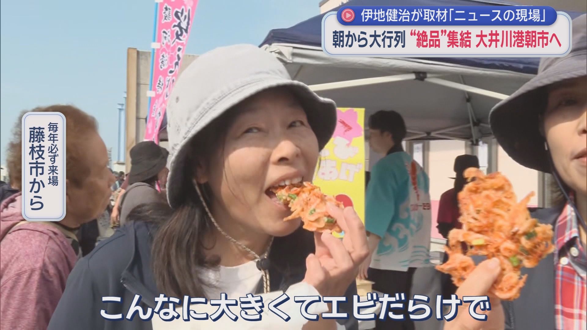 GWの風物詩・大井川港朝市に起きた異変　「生シラスがない!」　ここにきて明るい兆しも…　/ニュースの現場
