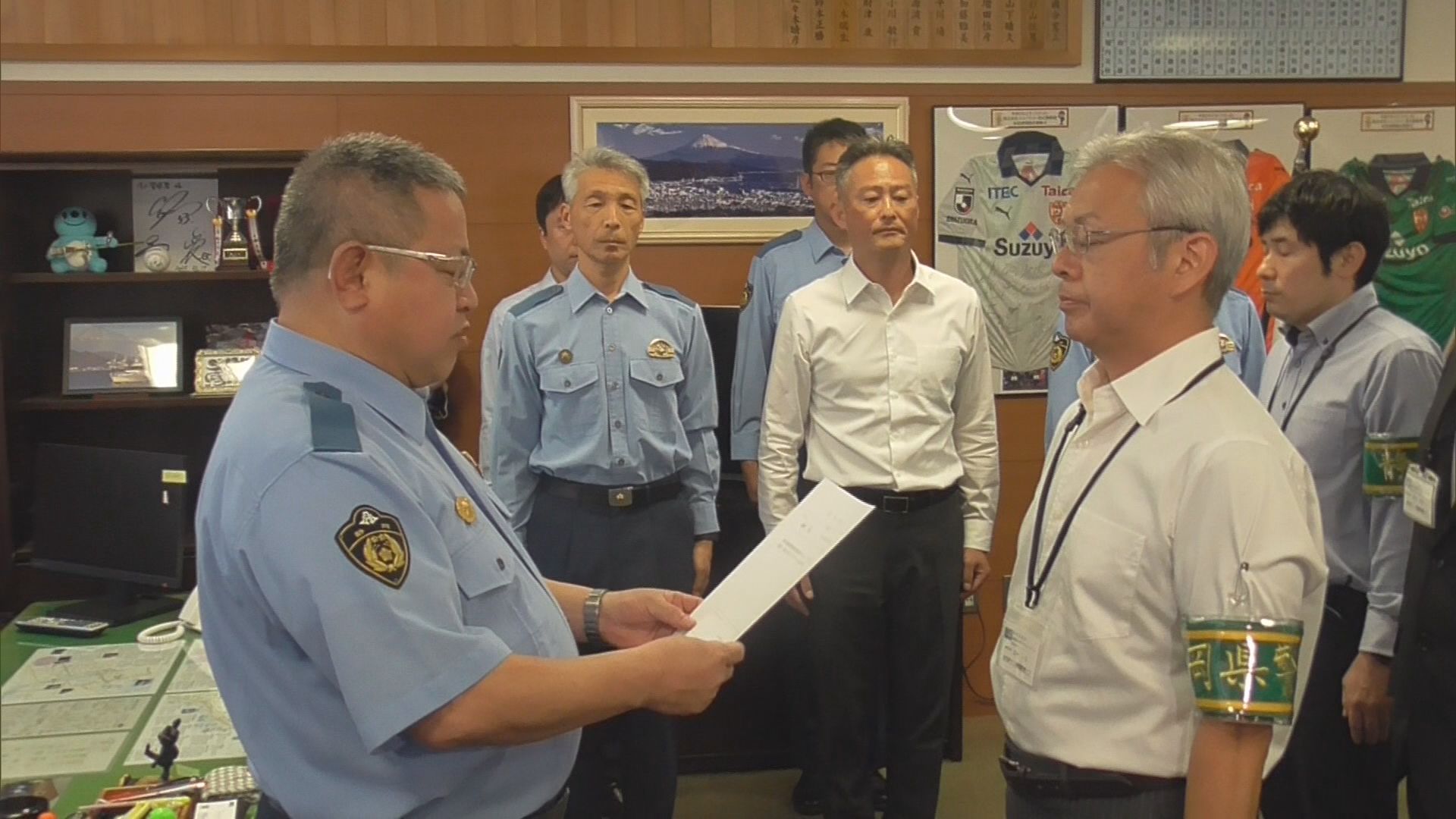 プロジェクトチームの任命式　 25日