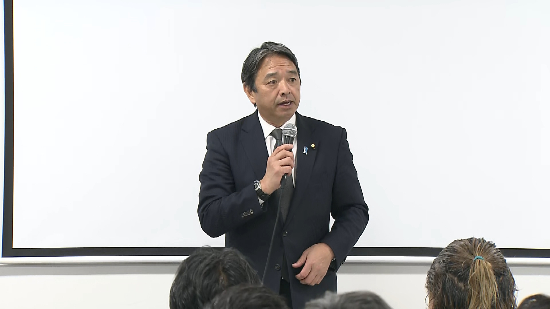 榛葉賀津也幹事長らが講師として参加　国民民主党静岡県連が政治塾を初開講　静岡市葵区