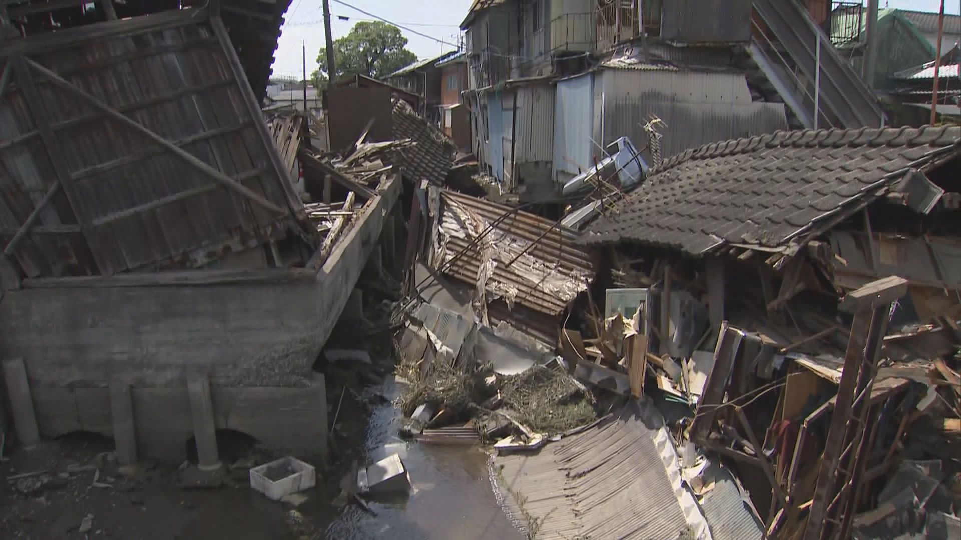 熊本地震での住宅被害