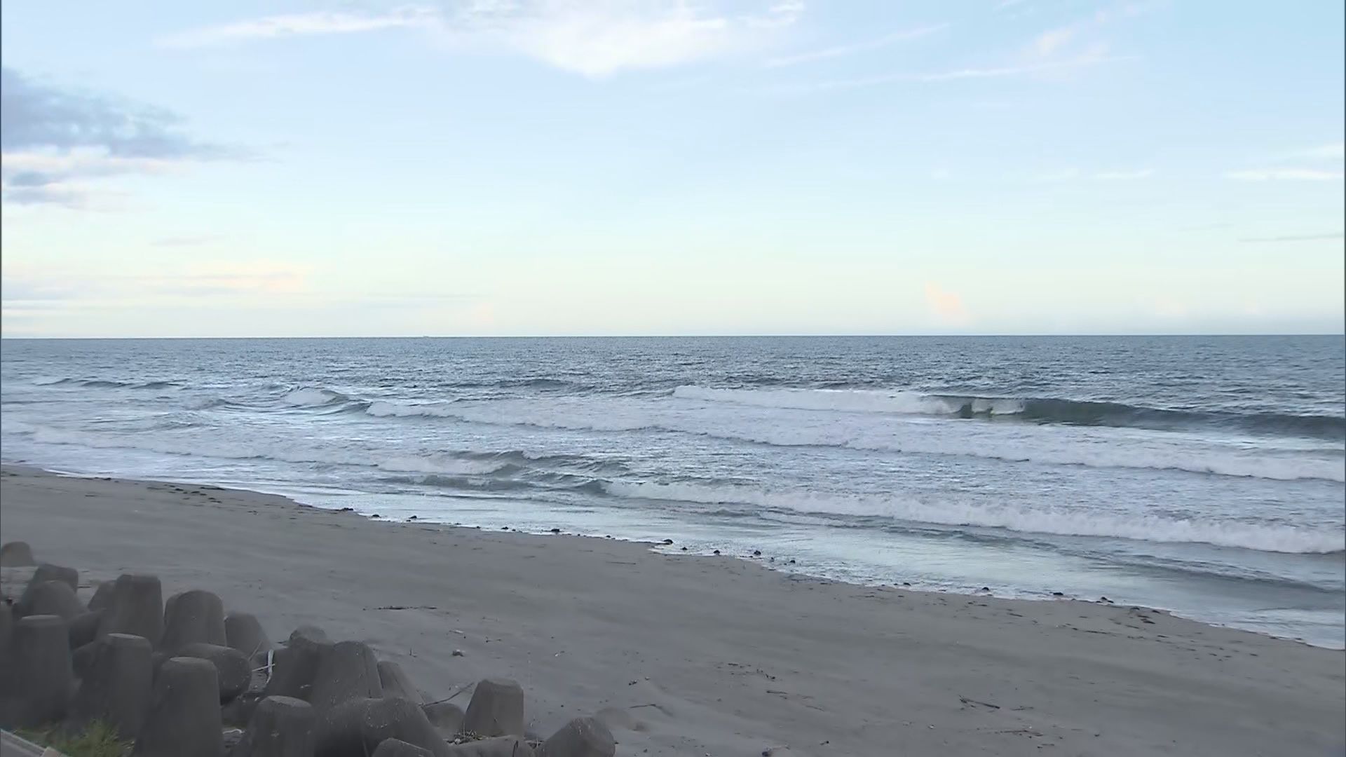 現場の海岸