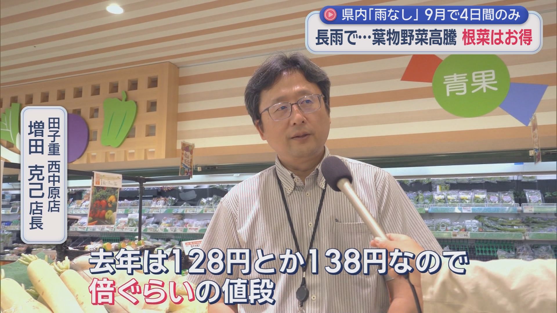 田子重西中原店　増田克己店長
