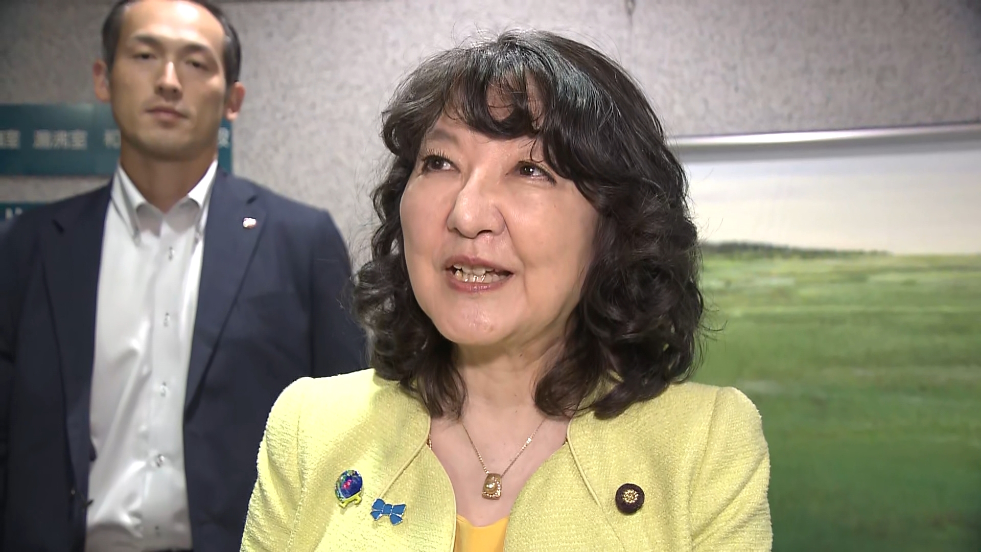 片山さつき財務大臣　長泉町