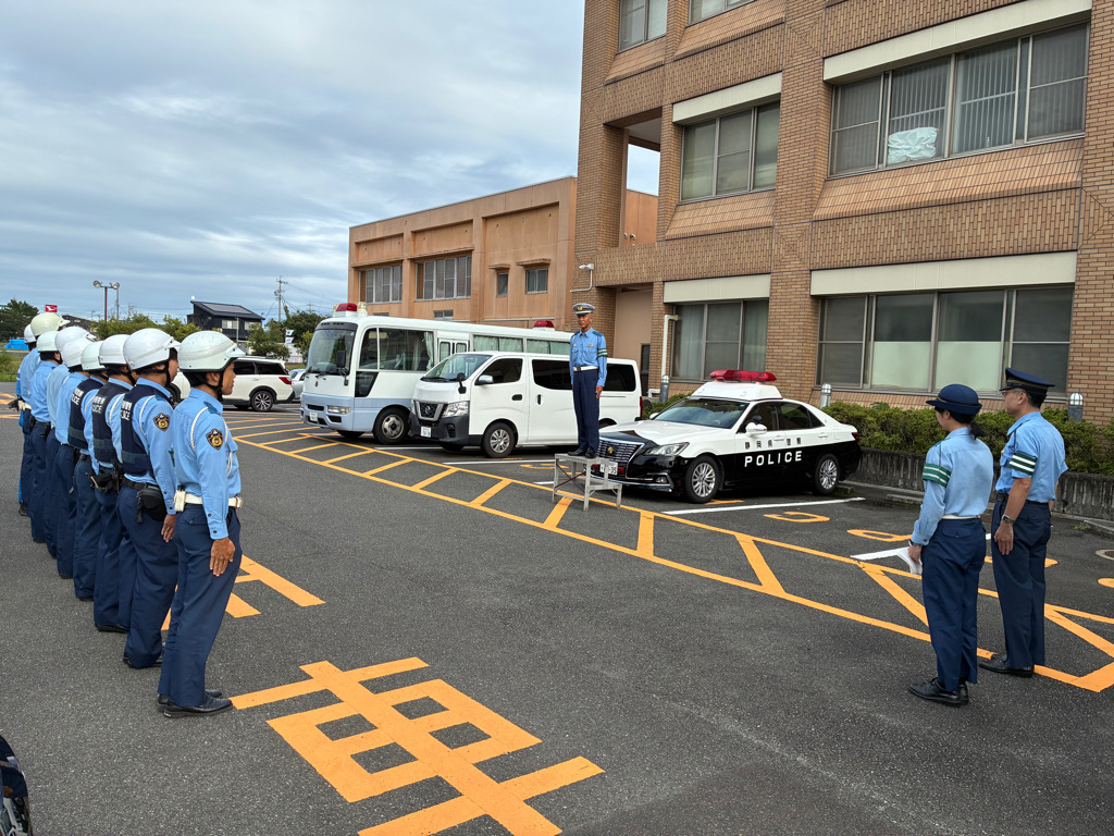 牧之原警察署　9月30日