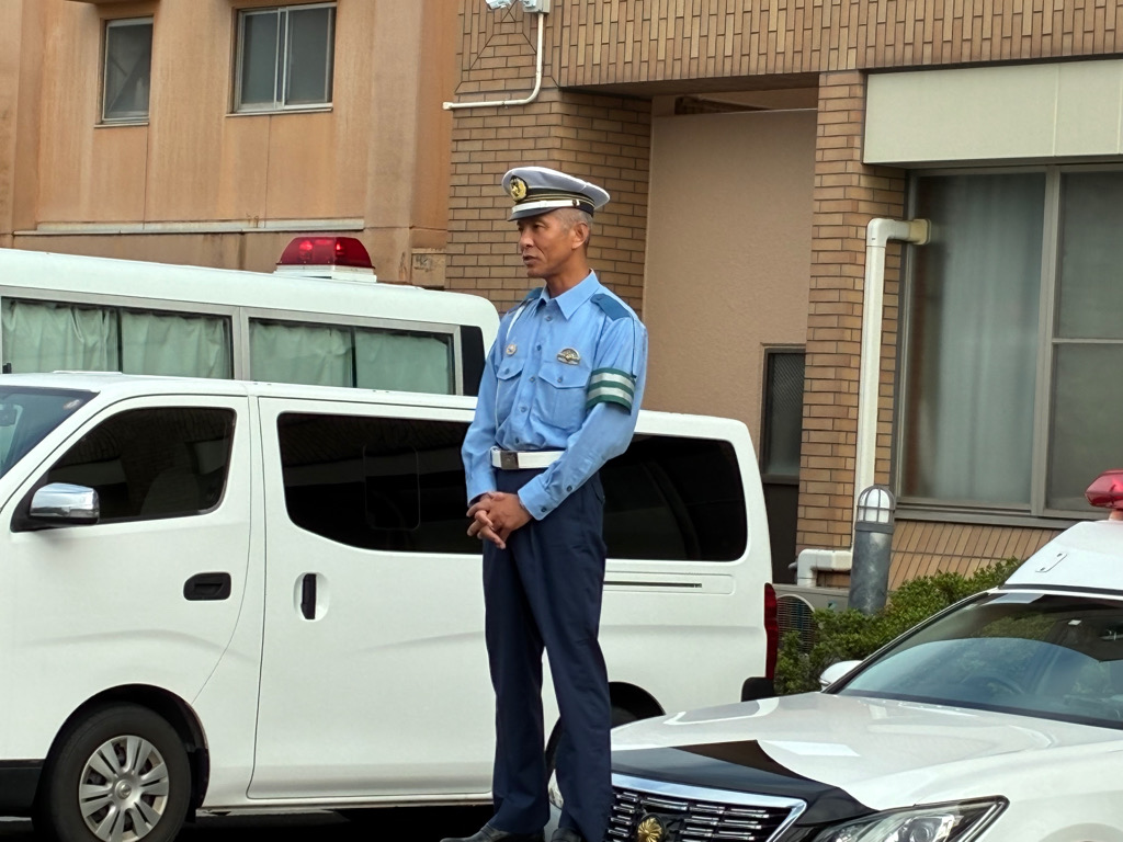 牧之原警察署　長倉隆一署長